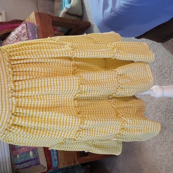 Max Studio Summer Gingham Dress XS - Picture 4 of 6